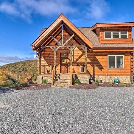 Hilltop Cabin On 5 Acres With Hot Tub And Waterfall! Брайсън Сити Екстериор снимка