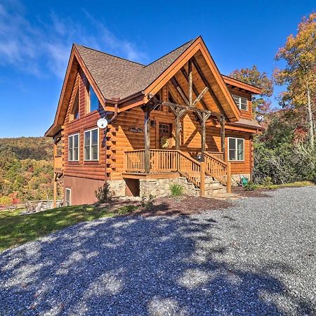 Hilltop Cabin On 5 Acres With Hot Tub And Waterfall! Брайсън Сити Екстериор снимка